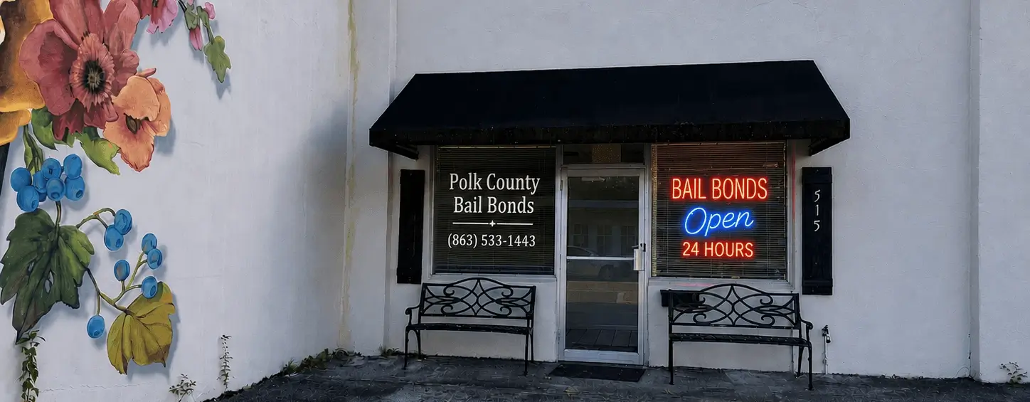 A Polk County Bail Bonds agent helping someone plan a warrant surrender